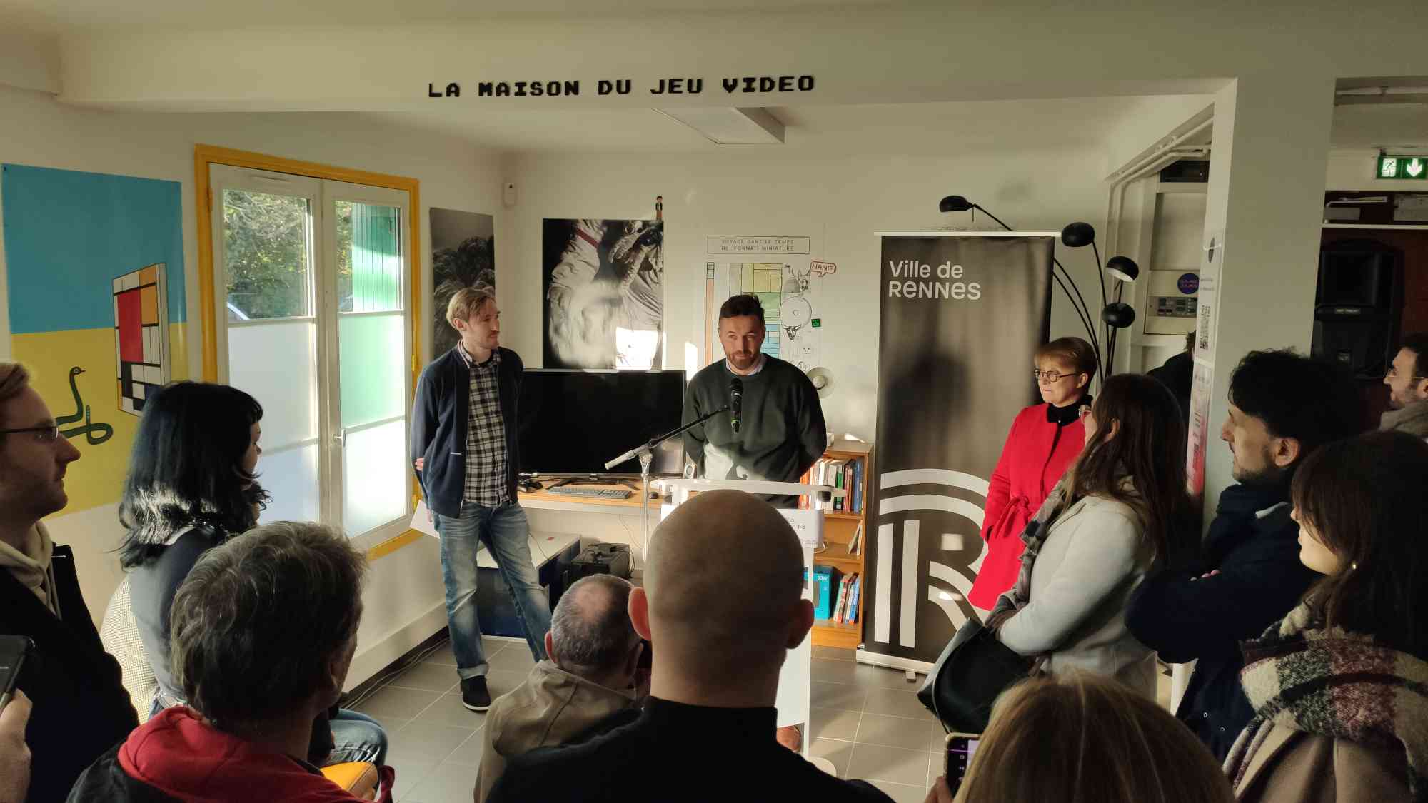Lire Inauguration de la maison du Jeu Vidéo à Rennes